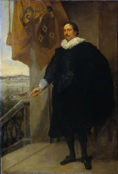 Porträt von Nicolaes van der Borght, Kaufmann aus Antwerpen